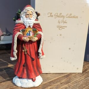 Pipka Babbo Natale Red Santa Figurine - The Gallery Collection